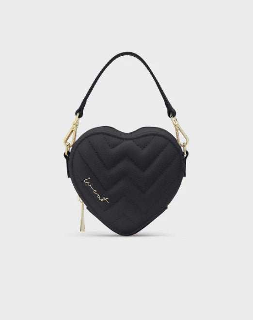 weat Tasche HEART BAG, Farbe Black Schwarz