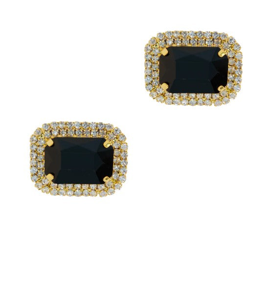 MAXIMONDÄN Schuhclips Glitzer Stone Brilliant "Mailand", Farbe Schwarz