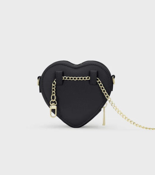 weat Tasche HEART BAG, Farbe Black Schwarz