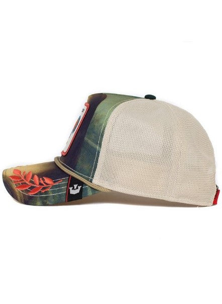 GOORIN BROS Trucker Baseball Cap Sicut Mentula Carousel Cocky Hahn