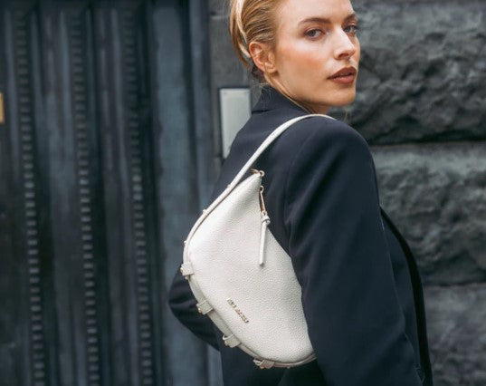 HEY MARLY Tasche Lifetime Sister Farbe Crema