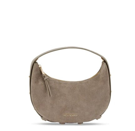 HEY MARLY Tasche Lifetime Sister Suede Farbe Mocha