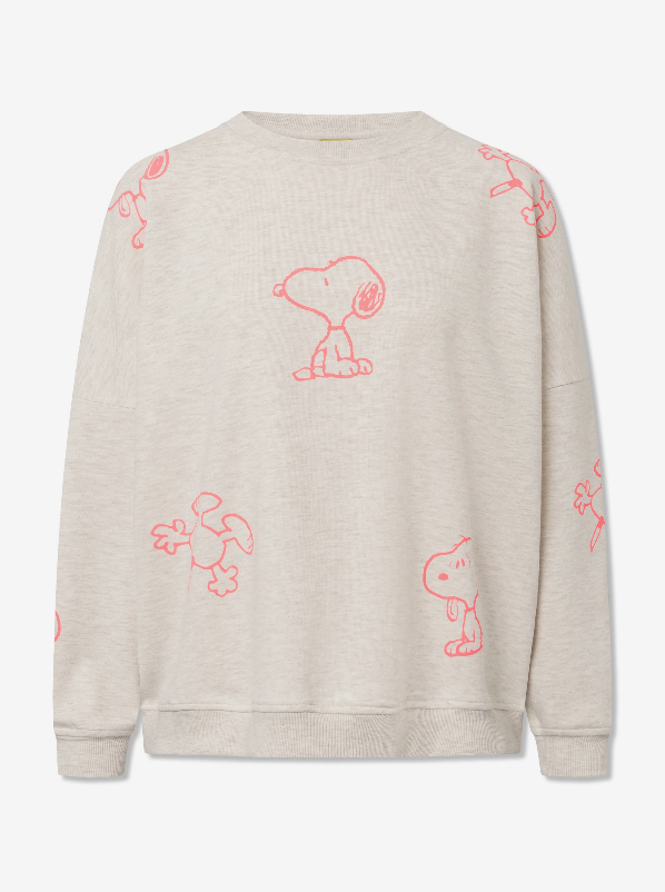 CODELLO Sweatshirt Peanuts™ Snoopy, Farbe Grau Melange