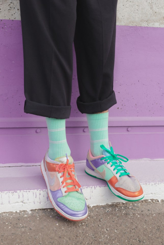 OOLEY Socken Pastel Soft Mint