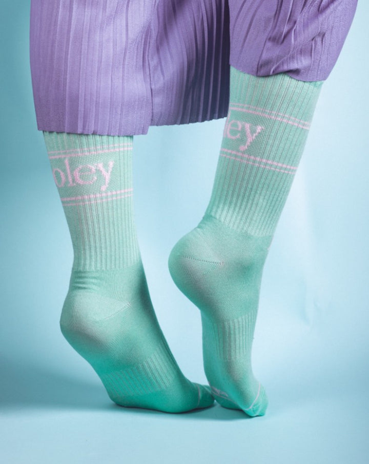 OOLEY Socken Pastel Soft Mint