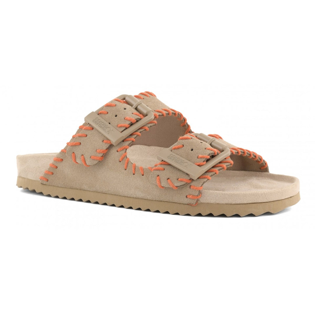 COLOURS OF CALIFORNIA Sandale mit Riemen, Farbe Taupe Schlamm