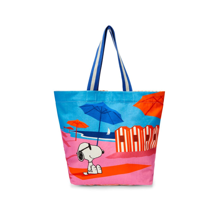 CODELLO Peanuts™ Tasche Shopper mit Peanuts™ Snoopy-Motiv am Strand