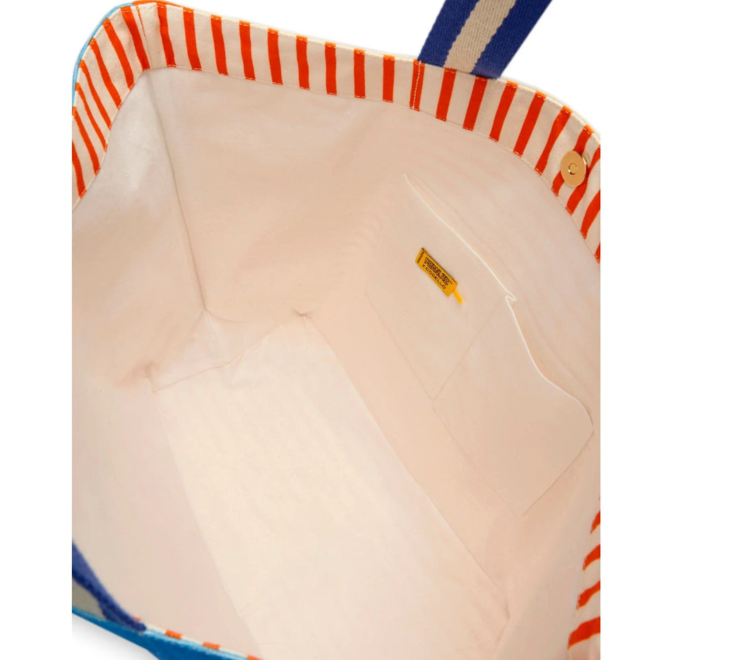 CODELLO Peanuts™ Tasche Shopper mit Peanuts™ Snoopy-Motiv am Strand