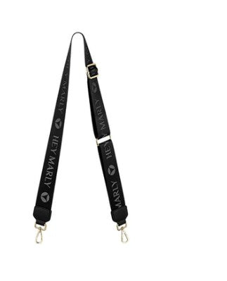 HEY MARLY Strap Signature Farbe Schwarz
