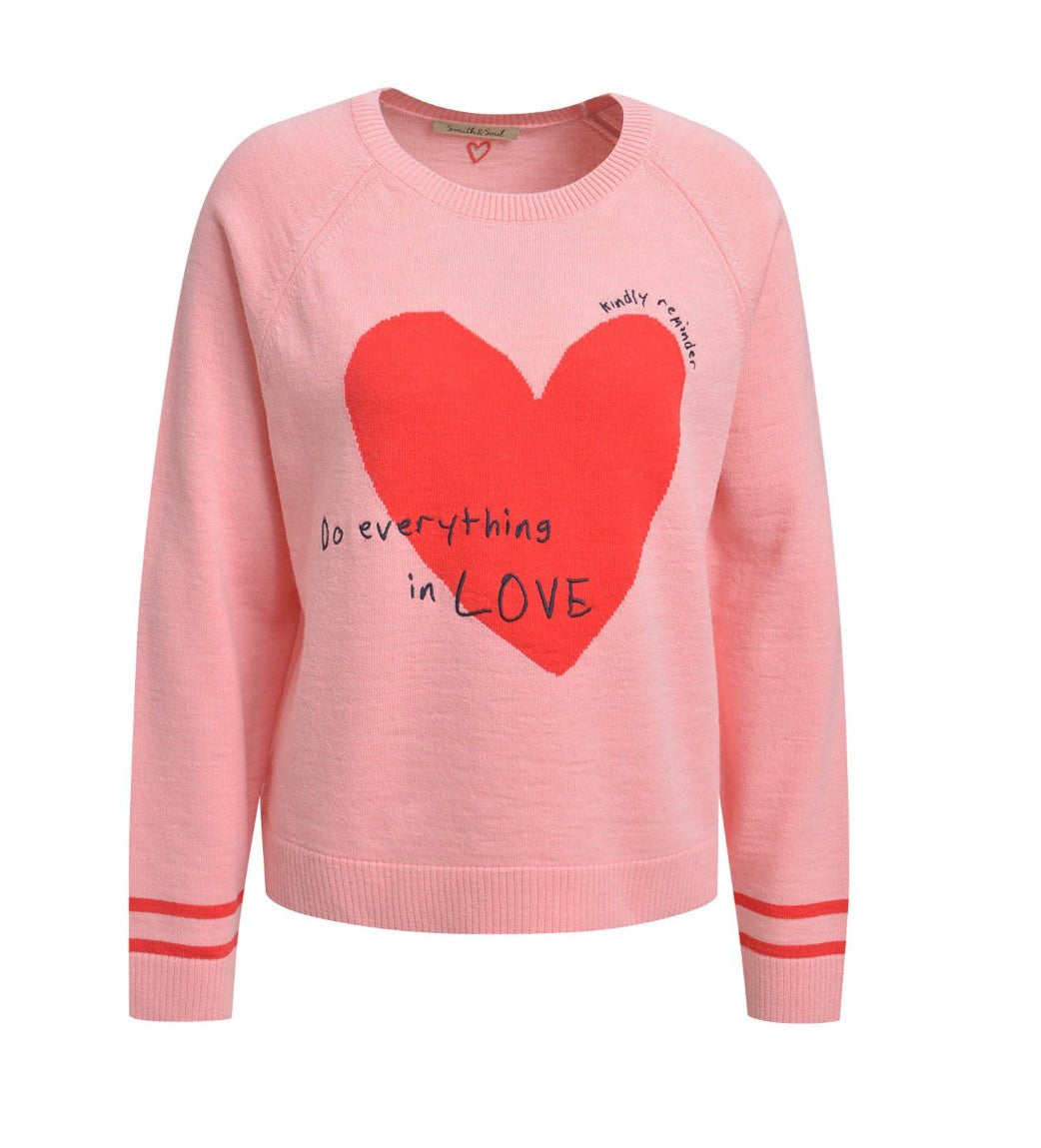 SMITH & SOUL Strickpullover LOVE