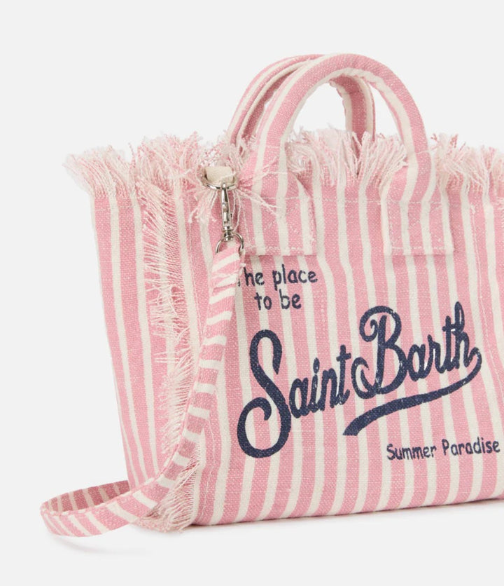 MC2 SAINT BARTH Tasche Vanity, Farbe Rosa Streifen