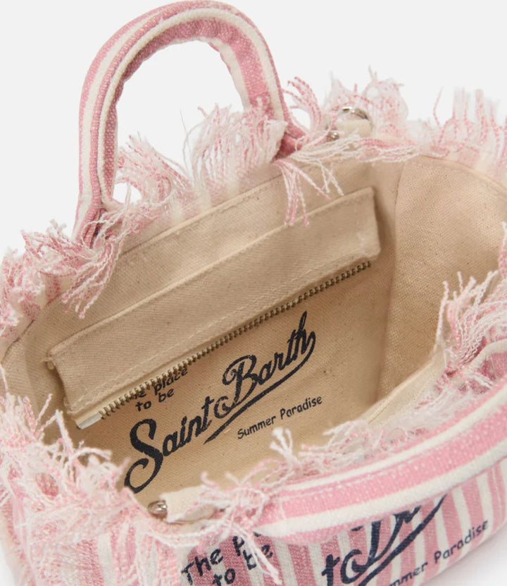 MC2 SAINT BARTH Tasche Vanity, Farbe Rosa Streifen