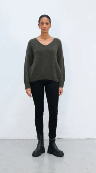 OUTRYGHT Pullover Sue - Mid Grey