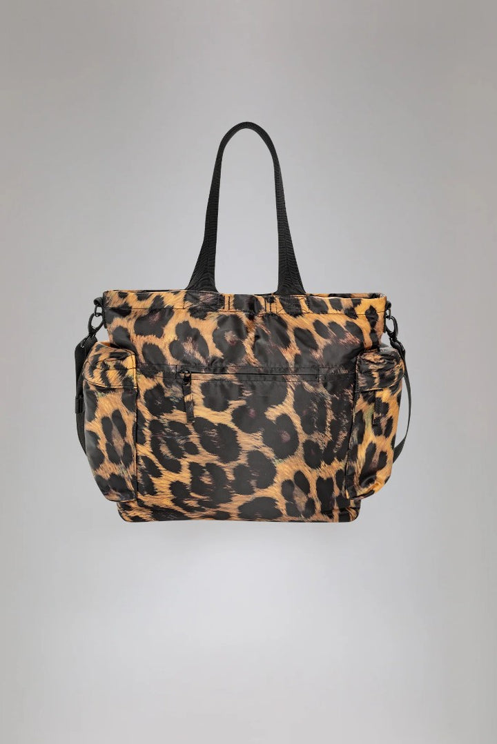 RAIN KISS Tasche Shopper Tote Bag Classic Leo dunkel