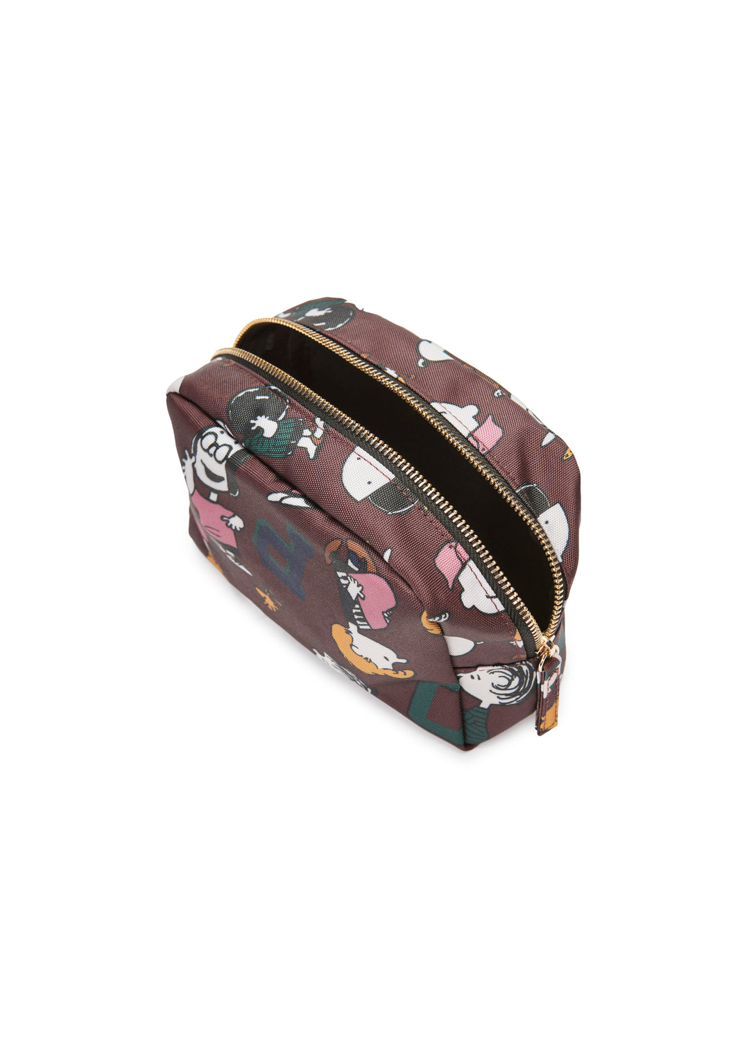 CODELLO Peanuts™ Snoopy Kosmetik Tasche College Style, Farbe Burgundy Rot