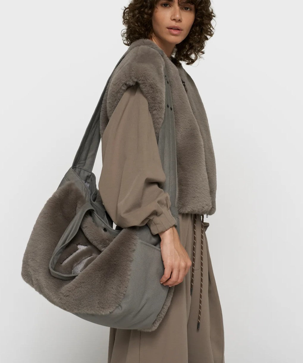 10DAYS Tasche Shopper Farbe Portobello Grau