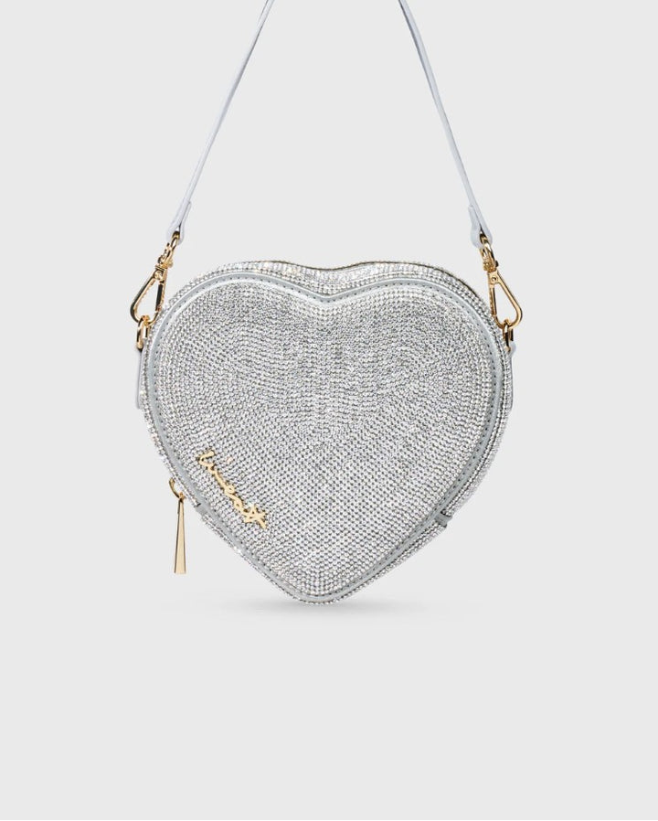 weat HEART CRYSTAL Tasche Farbe Crystal/Gold