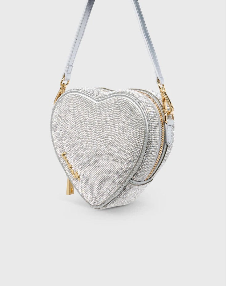 weat HEART CRYSTAL Tasche Farbe Crystal/Gold