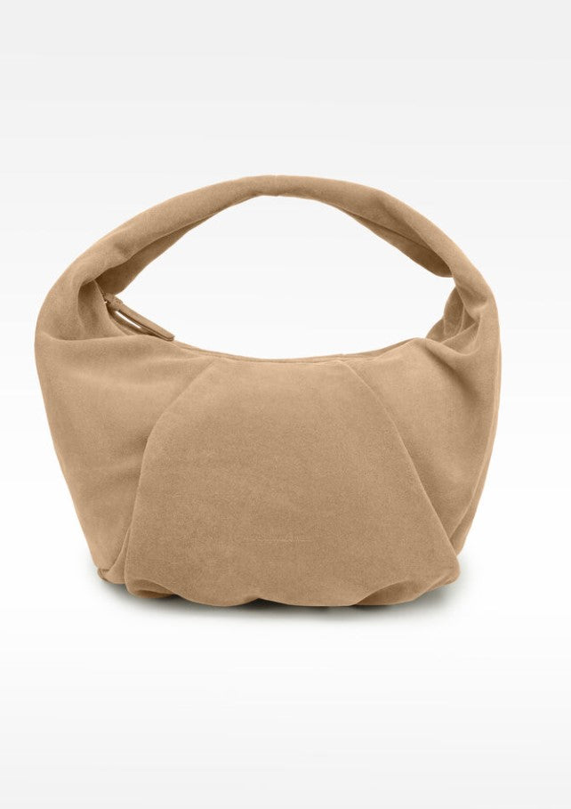 LES VISIONNAIRES Tasche GRETA groß, Farbe Taupe / Mushroom