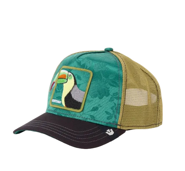 GOORIN BROS Trucker Baseball Cap Honduras Macaw VISTOSO Tucan