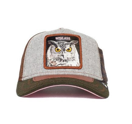 GOORIN BROS Trucker Baseball Cap WISE ASS Eule Uhu