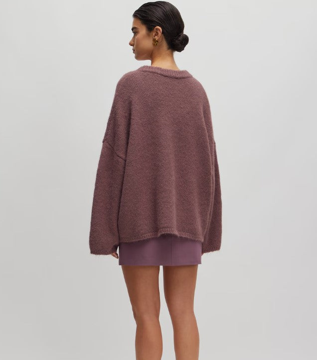 EDITED Pullover Ulva Oversize, Farbe Rostbraun