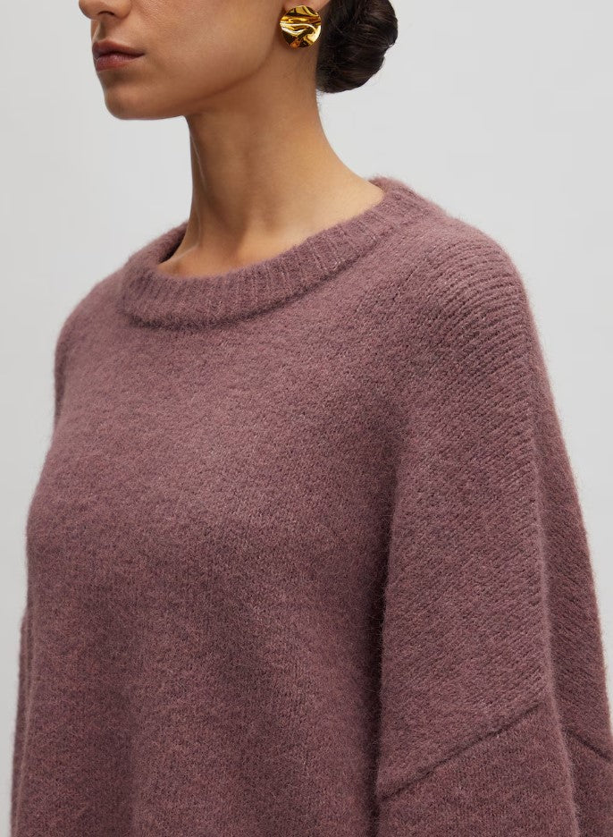 EDITED Pullover Ulva Oversize, Farbe Rostbraun