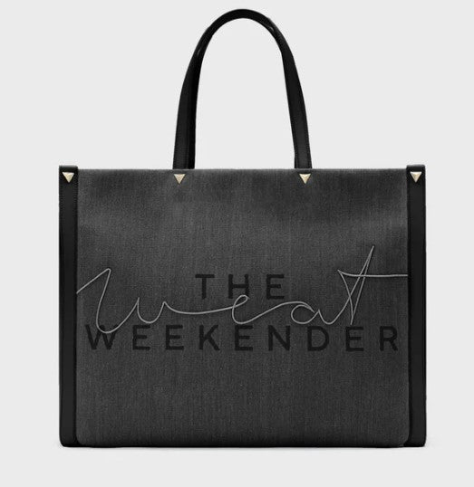 weat Tasche WEEKENDER, Farbe Schwarz Anthrazit