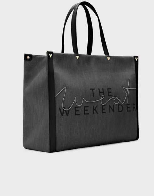 weat Tasche WEEKENDER, Farbe Schwarz Anthrazit