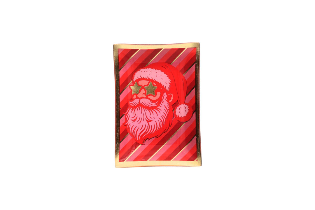 GIFTCOMPANY Love Plate WEIHNACHTSMANN – ROT