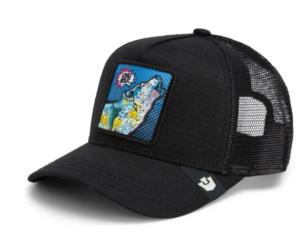 GOORIN BROS Trucker Baseball Cap Wolf LONE WOLF Popart Edition