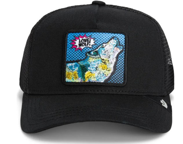 GOORIN BROS Trucker Baseball Cap Wolf LONE WOLF Popart Edition