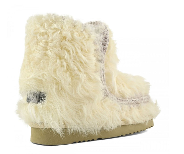 MOU Boot Eskimo 24 Checkiang Fur, Farbe Vanilla
