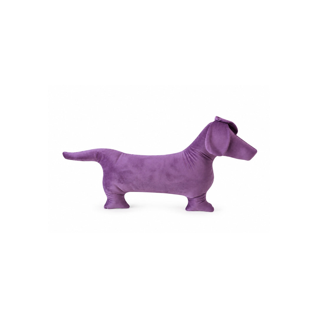 Zierkissen Dackel Farbe Lila