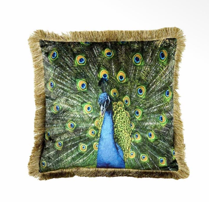 Zierkissen Pfau