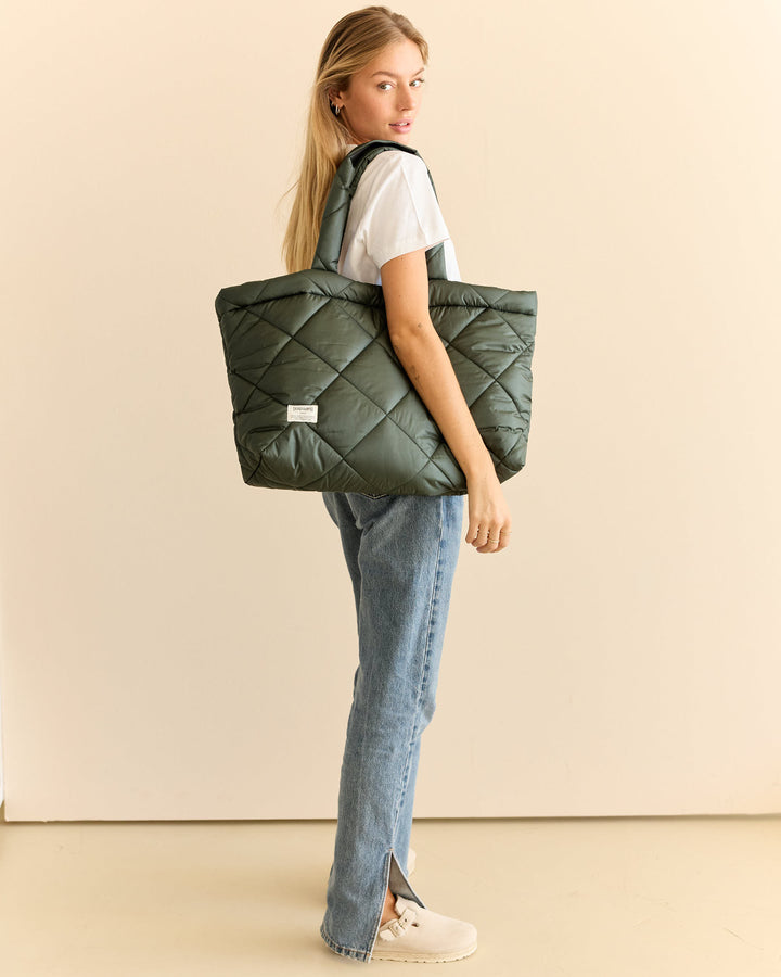 ESPADRIJ L´ORIGINALE Tasche, Steppoptik, Farbe Khaki