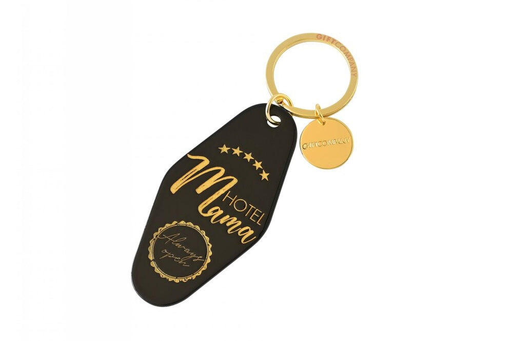 GIFTCOMPANY Schlüsselanhänger HOTEL MAMA, Farbe Schwarz