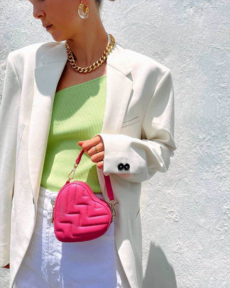 weat Tasche HEART BAG, Farbe BERRY Beere