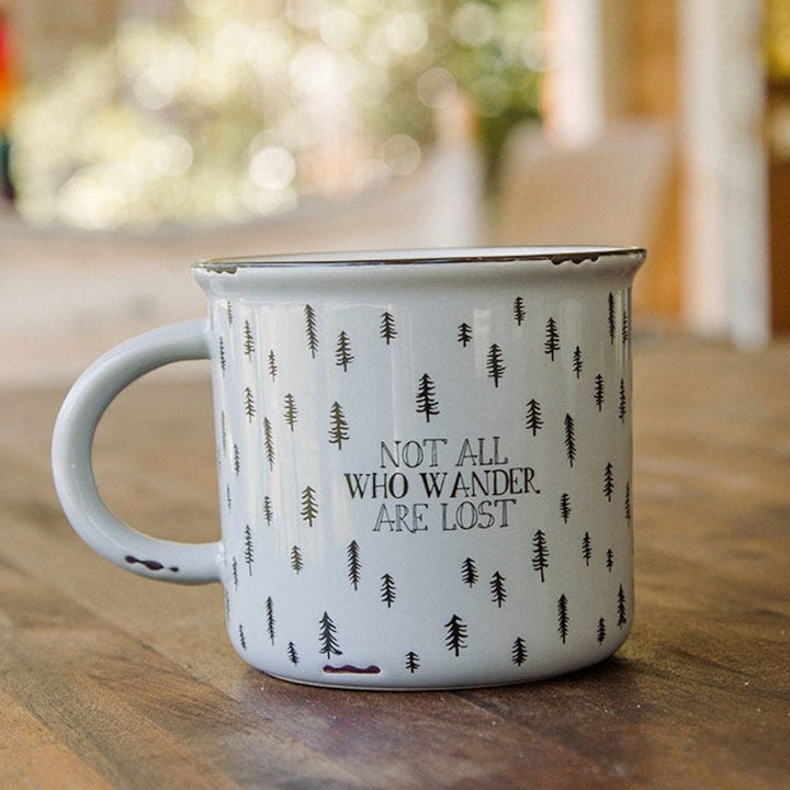 NOI HAMBURG Tasse "Not all who wander are lost"