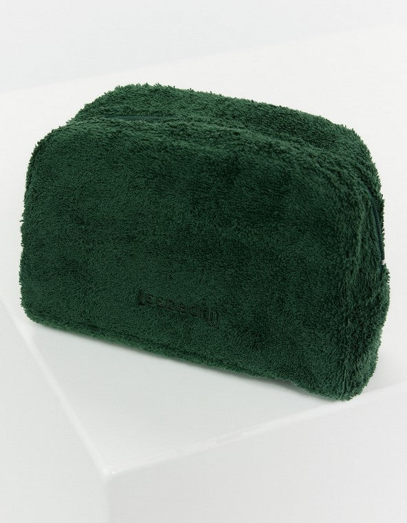 ESPADRIJ L´ORIGINALE Frottée-Kosmetiktasche, Farbe WALD GRÜN