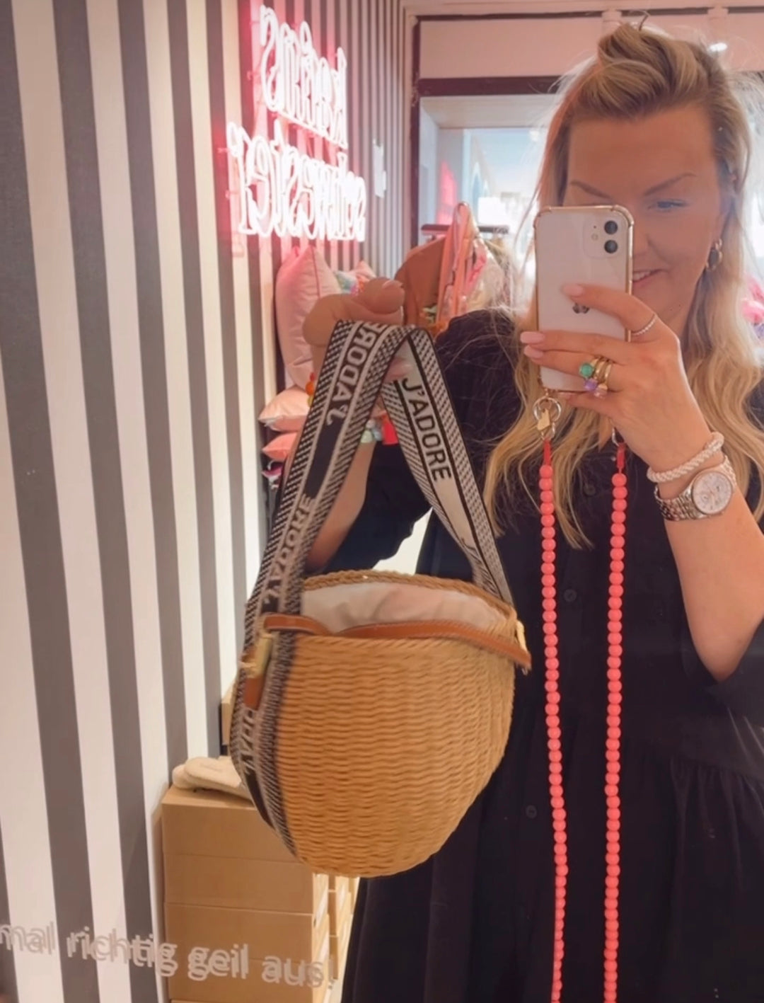 KARINSSCHWESTER Mini Tasche "J´adore", verschiedene Varianten