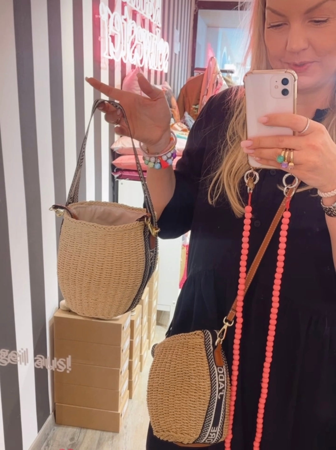 KARINSSCHWESTER Mini Tasche "J´adore", verschiedene Varianten