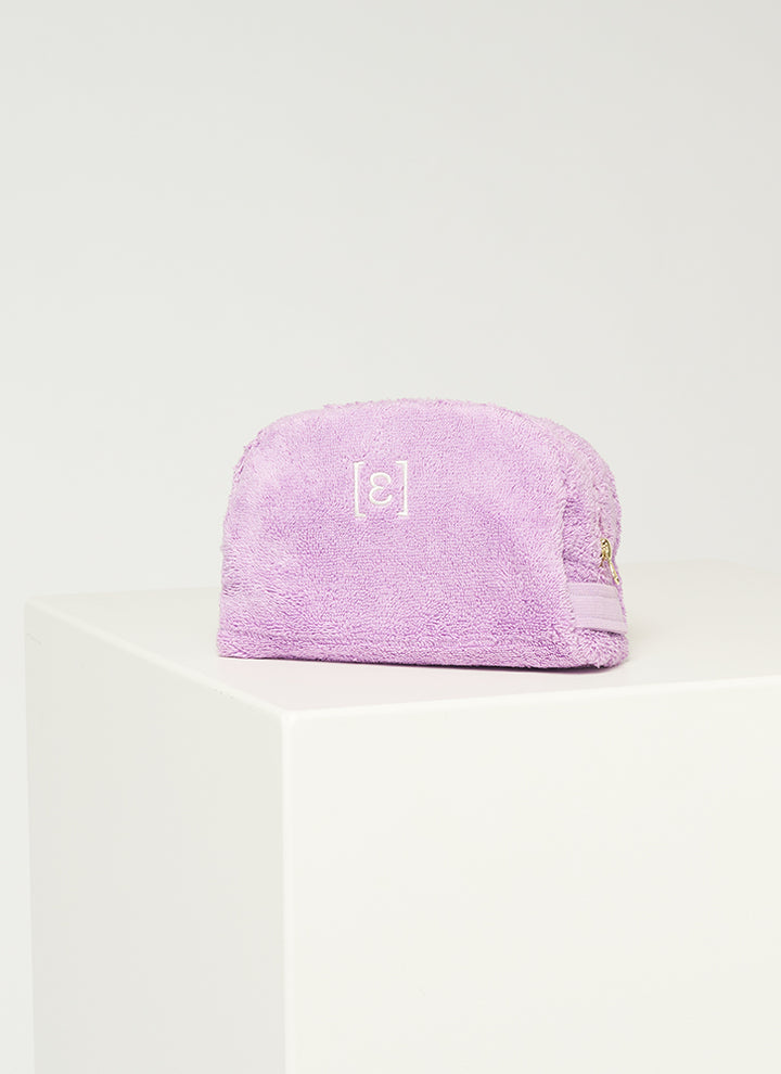 ESPADRIJ L´ORIGINALE Frottée-Kosmetiktasche, Farbe Lavendel