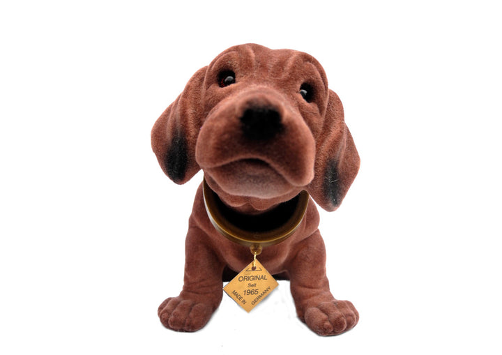 WACKEL DACKEL Original Farbe Braun, groß